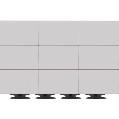 Multibrackets M Public Video Wall Stand 9-Screens 65-75" Black