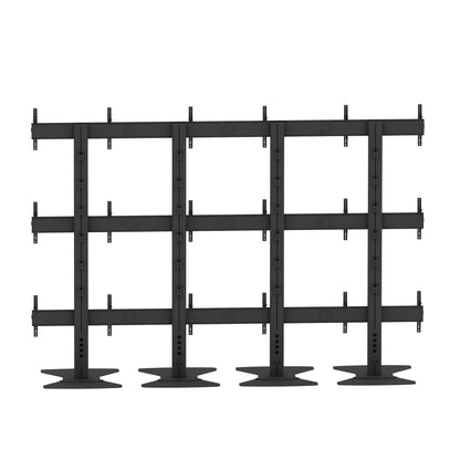 Multibrackets M Public Video Wall Stand 9-Screens 65-75" Black