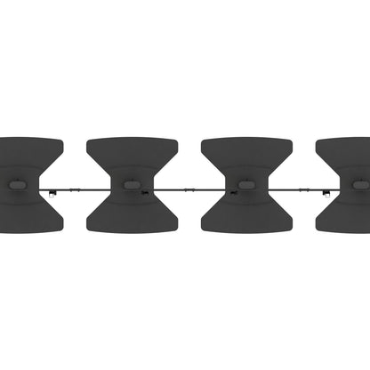 Multibrackets M Public Video Wall Stand 9-Screens 65-75" Black