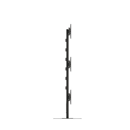 Multibrackets M Public Video Wall Stand 9-Screens 65-75" Black