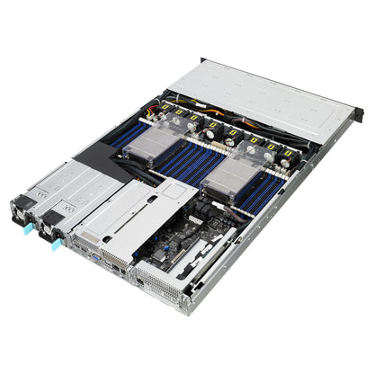 ASUS RS700A-E9-RS12V2 Socket SP3 Rack (1U) Black, Grey