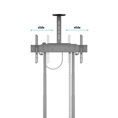 Multibrackets M Motorized Floorbase Incl cabinet & camerashelf 120kg Black
