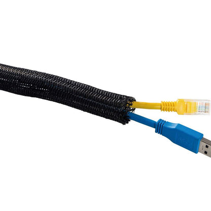 Multibrackets M Universal Cable Sock Self Wrap Basic 19mm Black 50m
