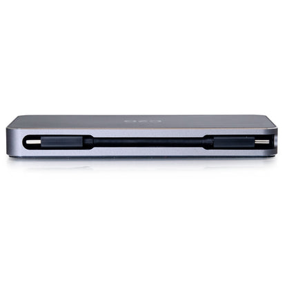 C2G USB-C® 7-in-1 Dual Display MST Docking Station with HDMI®, DisplayPort™, VGA and Power Delivery up to 100W - 4K 30Hz