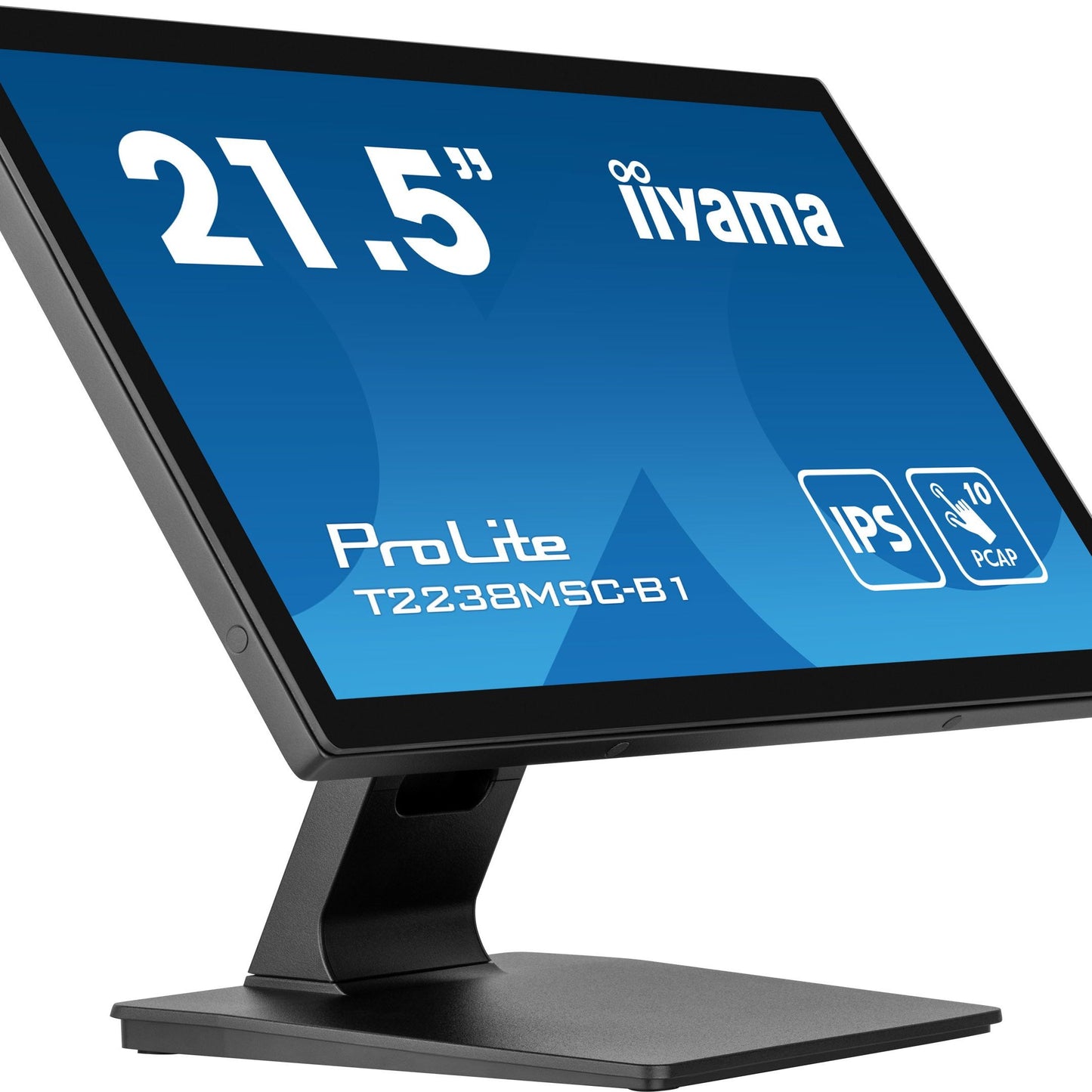 iiyama ProLite T2238MSC-B1 computer monitor 54.6 cm (21.5") 1920 x 1080 pixels Full HD LED Touchscreen Black