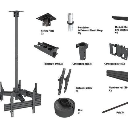 Multibrackets M Ceiling Mount Pro MBC3UHD