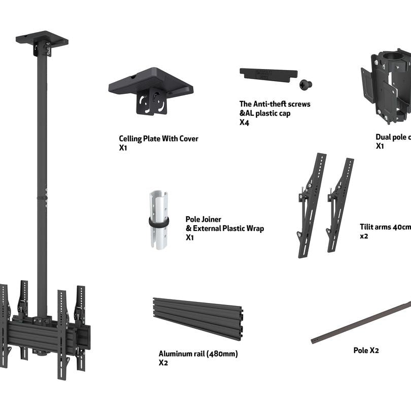 Multibrackets M Ceiling Mount Pro MBC1UX2 VESA 400