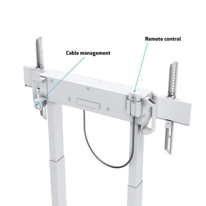 Multibrackets M Motorized Floorbase Flip 2 incl cabinet 120kg White