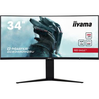 iiyama G-Master GCB3480WQSU-B1 34" VA 180Hz 1500R Ultra Wide Curved Gaming Monitor