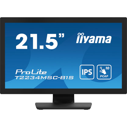 iiyama ProLite T2234MSC-B1S 22" Full HD 10pt PCAP IPS Touchscreen with Anti Fingerprint Coating