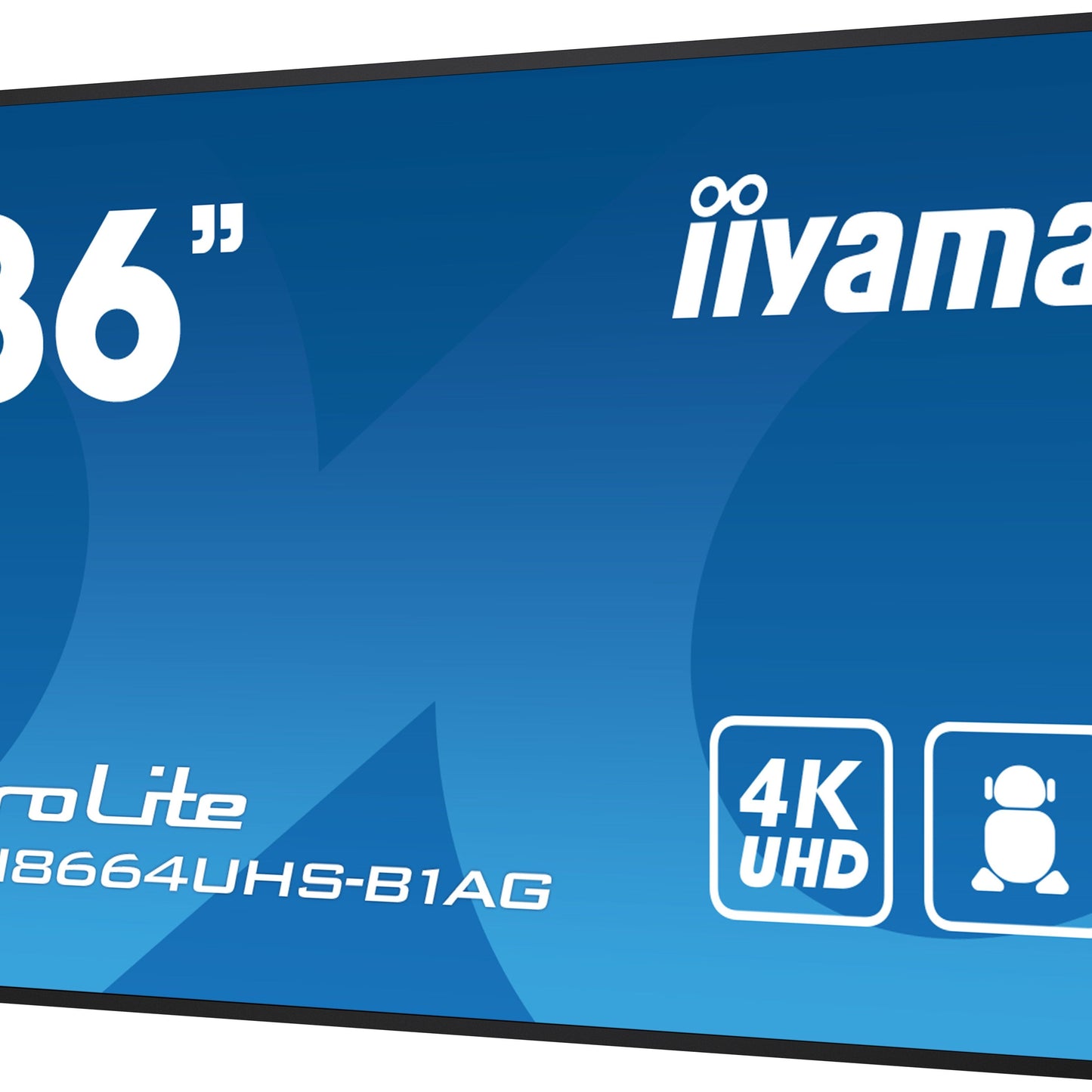 iiyama ProLite LH8664UHS-B1AG 86" 4K Ultra HD Large Format Display with Android OS