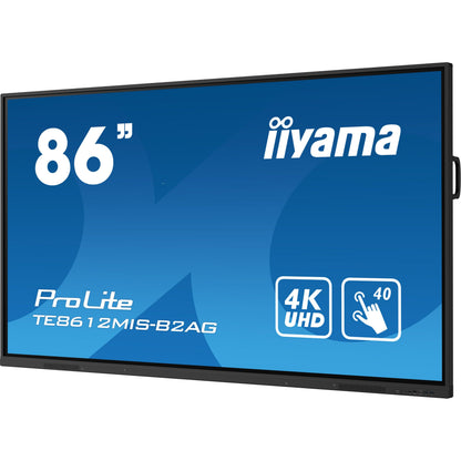 iiyama ProLite TE8612MIS-B2AG 86" 4K Ultra HD Pure-IR Interactive Touchscreen with Android and WiFi