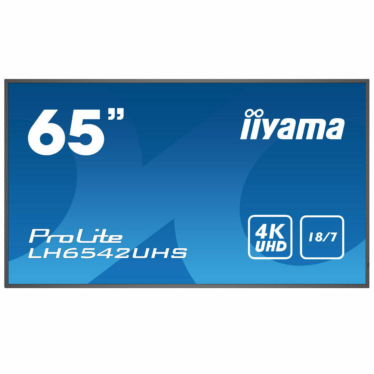 iiyama ProLite LH6542UHS-B3 65" IPS 4K LFD 18/7 with Android 8.0 and iiyama N-sign integrated Signage Platform