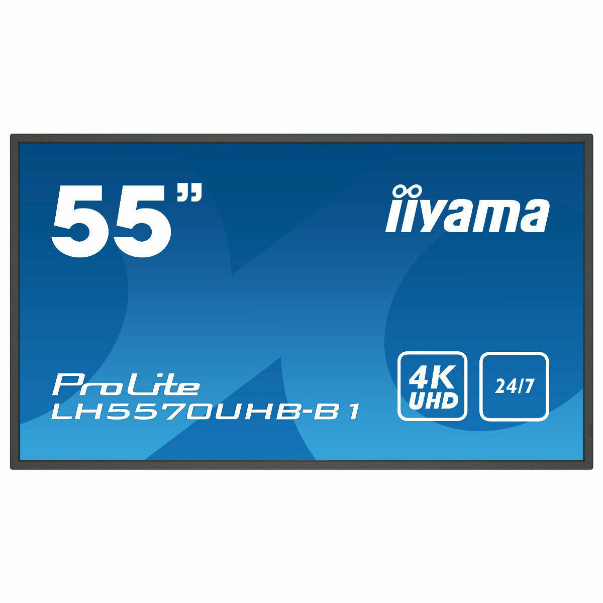 iiyama ProLite LH5570UHB-B1 55" Large Format Display with 24/7, 4K UHD, Android 9.0 and 700cd/m² High Brightness