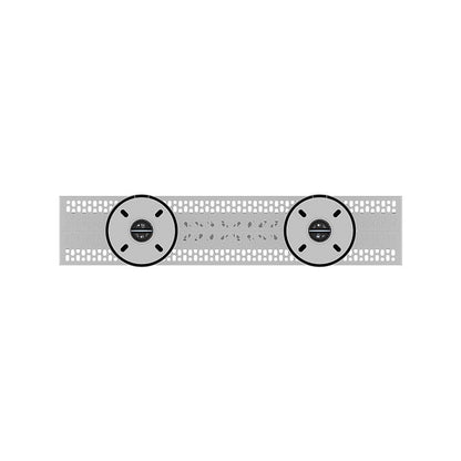 Multibrackets M Pro Series Enclosure Floor to Ceiling Mount B2B 55" Medium White