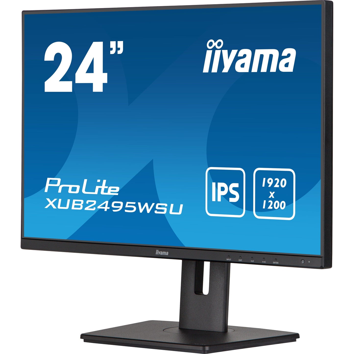iiyama ProLite XUB2495WSU-B5 24" 1920 x 1200 pixels IPS Desktop Monitor