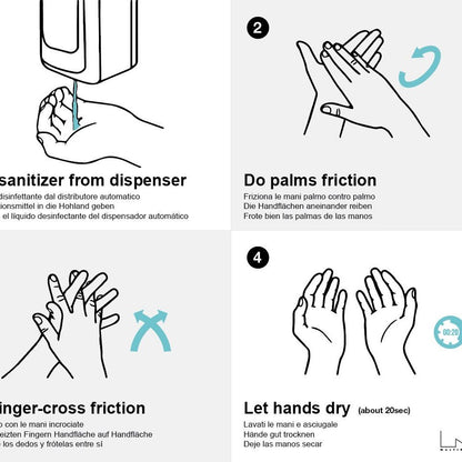 Multibrackets M Automatic Hand Sanitizer Deskstand