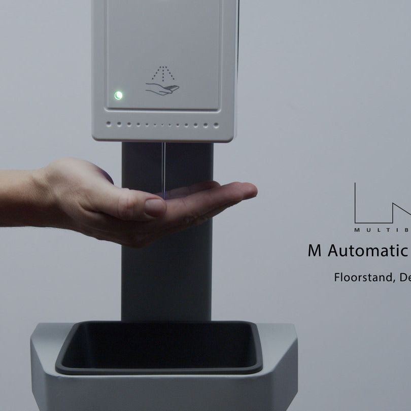 Multibrackets M Automatic Hand Sanitizer Floorstand