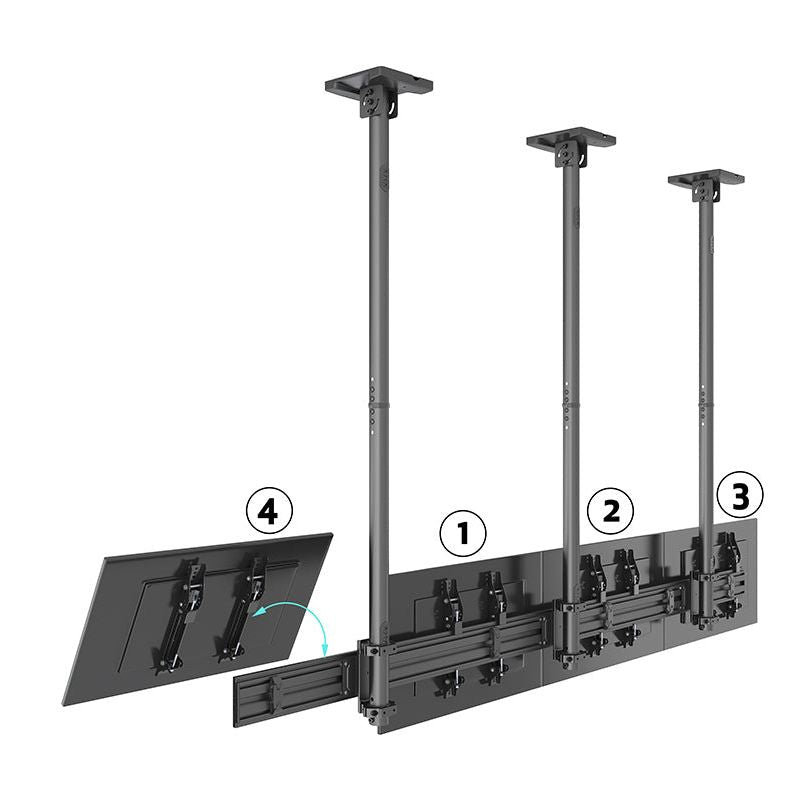 Multibrackets M Ceiling Mount Pro MBC4X1U VESA 300