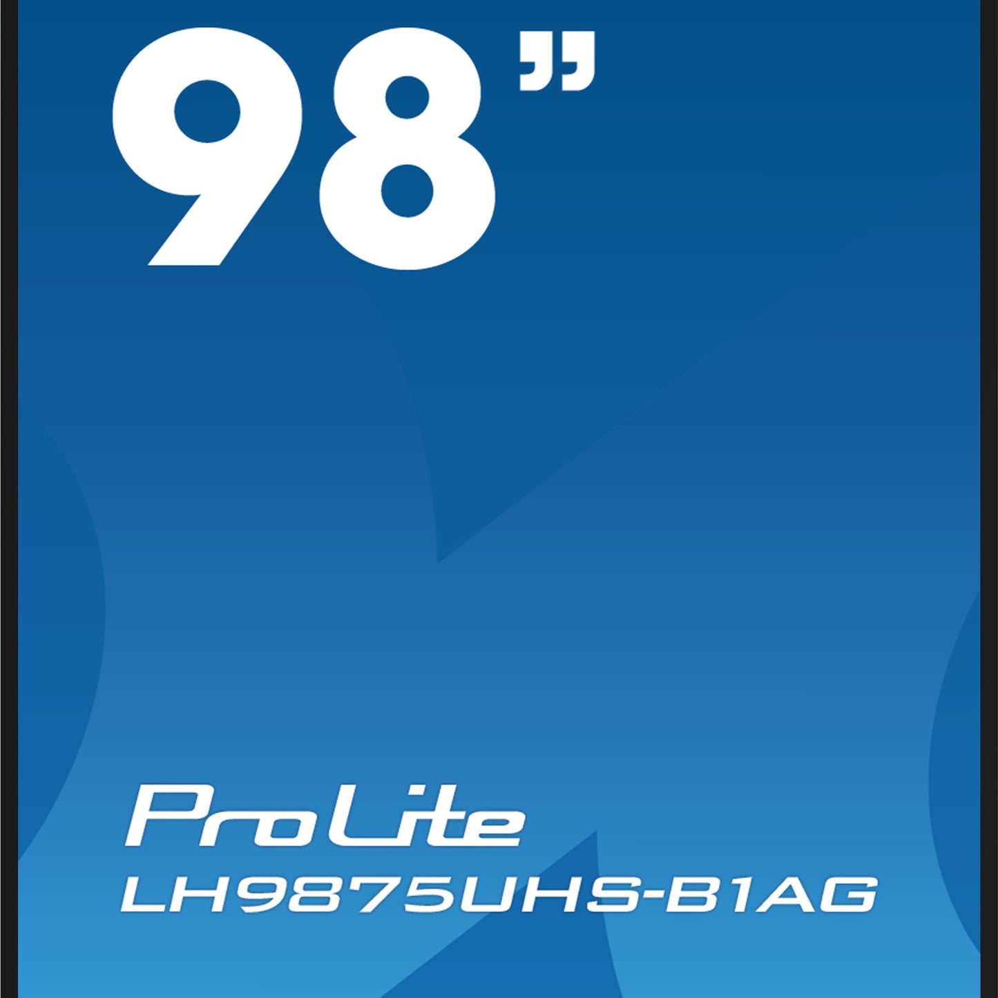 iiyama ProLite LH9875UHS-B1AG 98" 4K Ultra Large Format Display with Android OS