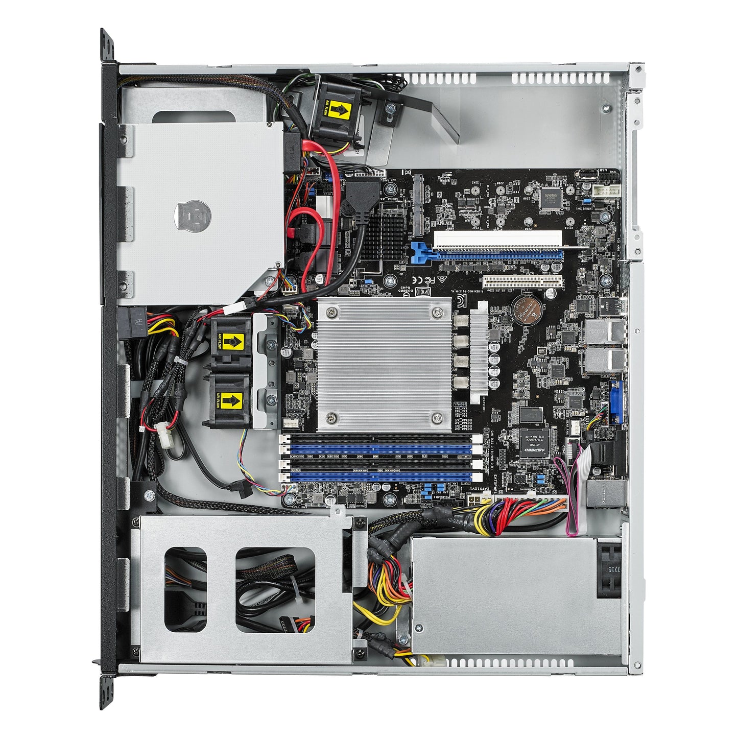 ASUS RS100-E10-PI2 Intel C242 LGA 1151 (Socket H4) Rack (1U) Black, Metallic