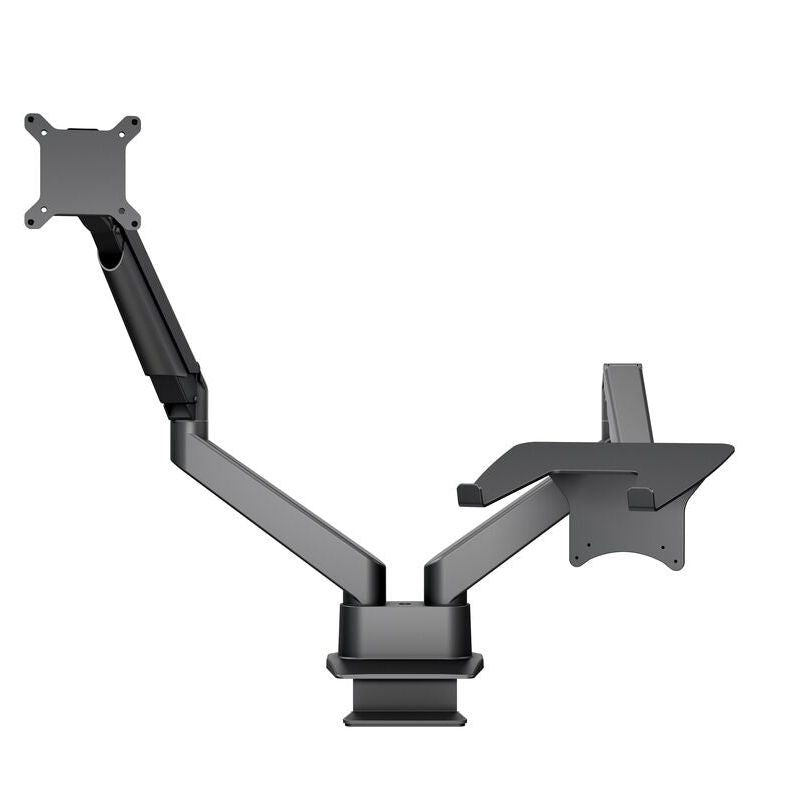 Multibrackets M VESA Gas Lift Arm Dual Arm w. Laptop Holder Black