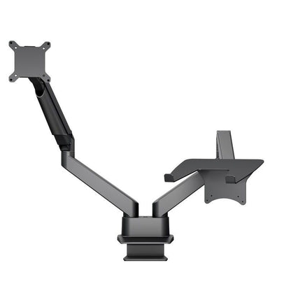 Multibrackets M VESA Gas Lift Arm Dual Arm w. Laptop Holder Black