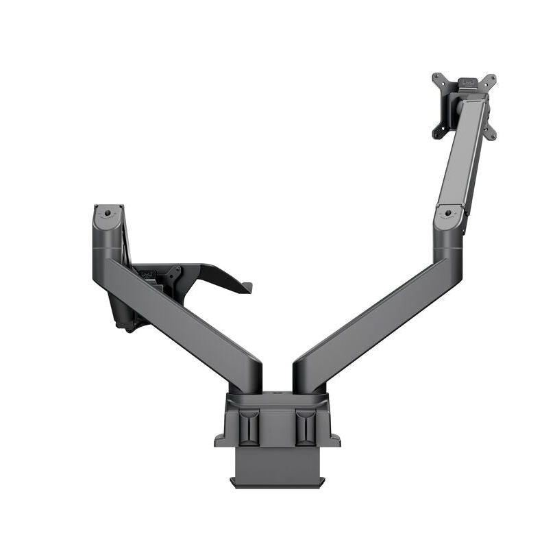 Multibrackets M VESA Gas Lift Arm Dual Arm w. Laptop Holder Black