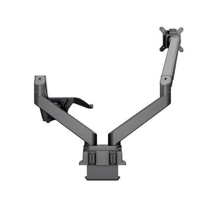 Multibrackets M VESA Gas Lift Arm Dual Arm w. Laptop Holder Black