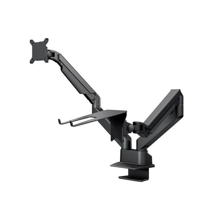 Multibrackets M VESA Gas Lift Arm Dual Arm w. Laptop Holder Black