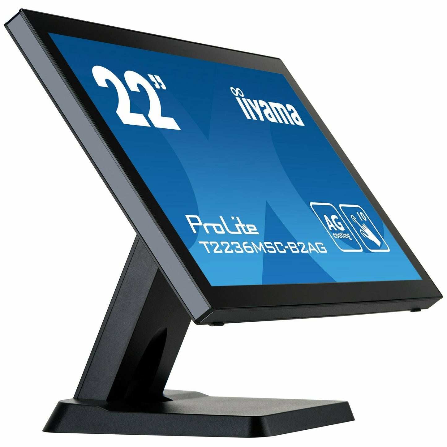 iiyama ProLite T2236MSC-B2AG 22" 10 point Touch Screen with Edge-To-Edge Glass and Anti Glare Coating