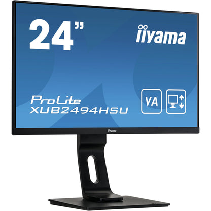 iiyama ProLite XUB2494HSU-B1 computer monitor 60.5 cm (23.8") 1920 x 1080 pixels Full HD Black