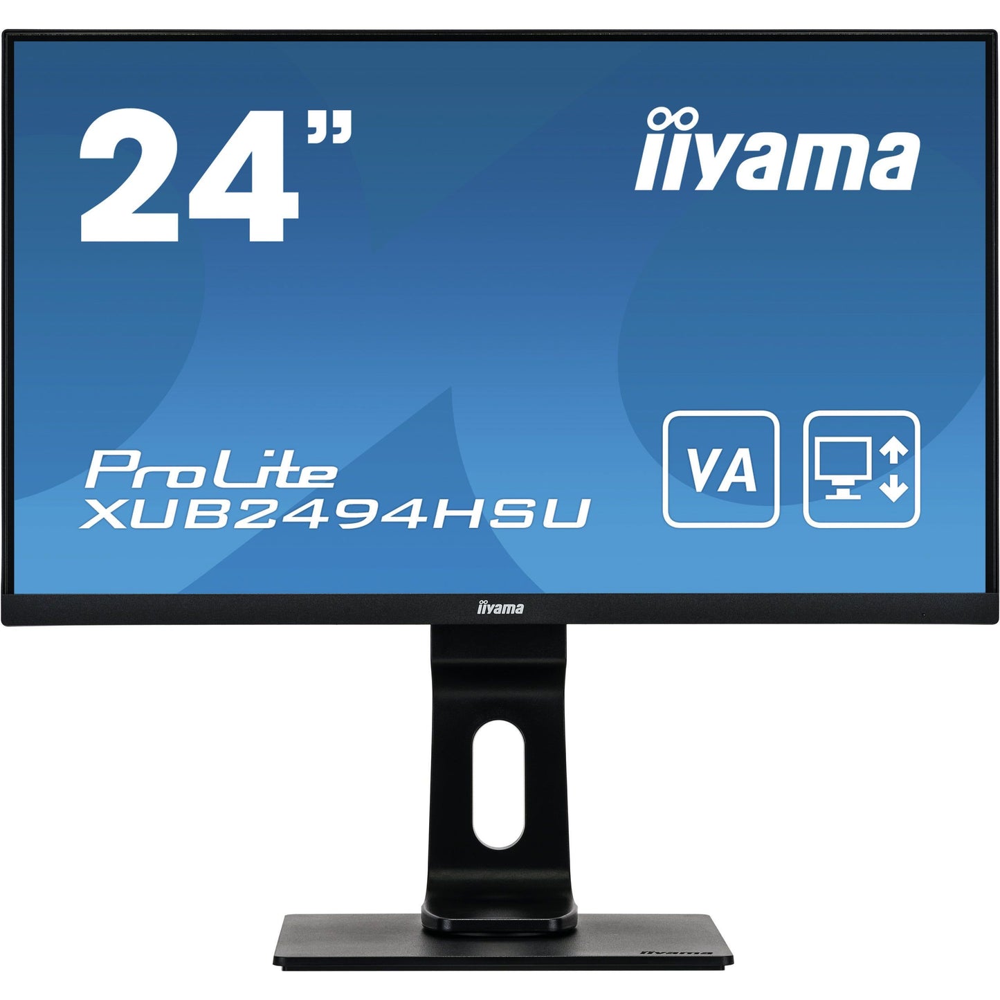 iiyama ProLite XUB2494HSU-B1 computer monitor 60.5 cm (23.8") 1920 x 1080 pixels Full HD Black