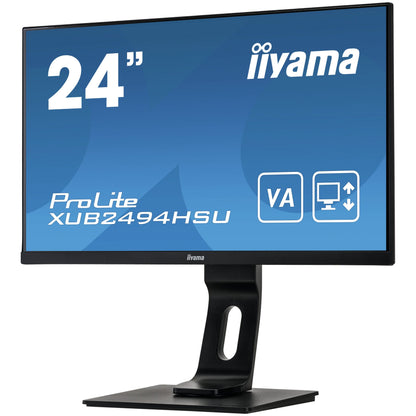 iiyama ProLite XUB2494HSU-B1 computer monitor 60.5 cm (23.8") 1920 x 1080 pixels Full HD Black