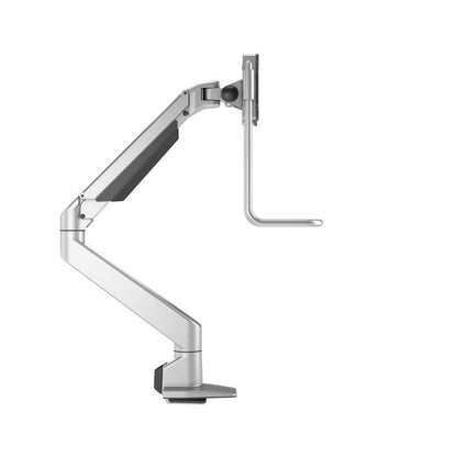 Multibrackets M VESA Gas Lift Arm Single Silver w. handle