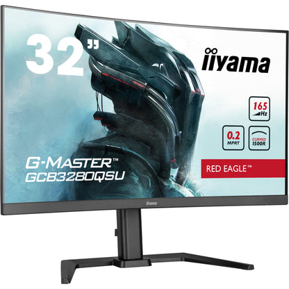 iiyama G-MASTER Red Eagle GCB3280QSU-B1  32" 1500R 165Hz Curved Gaming Monitor
