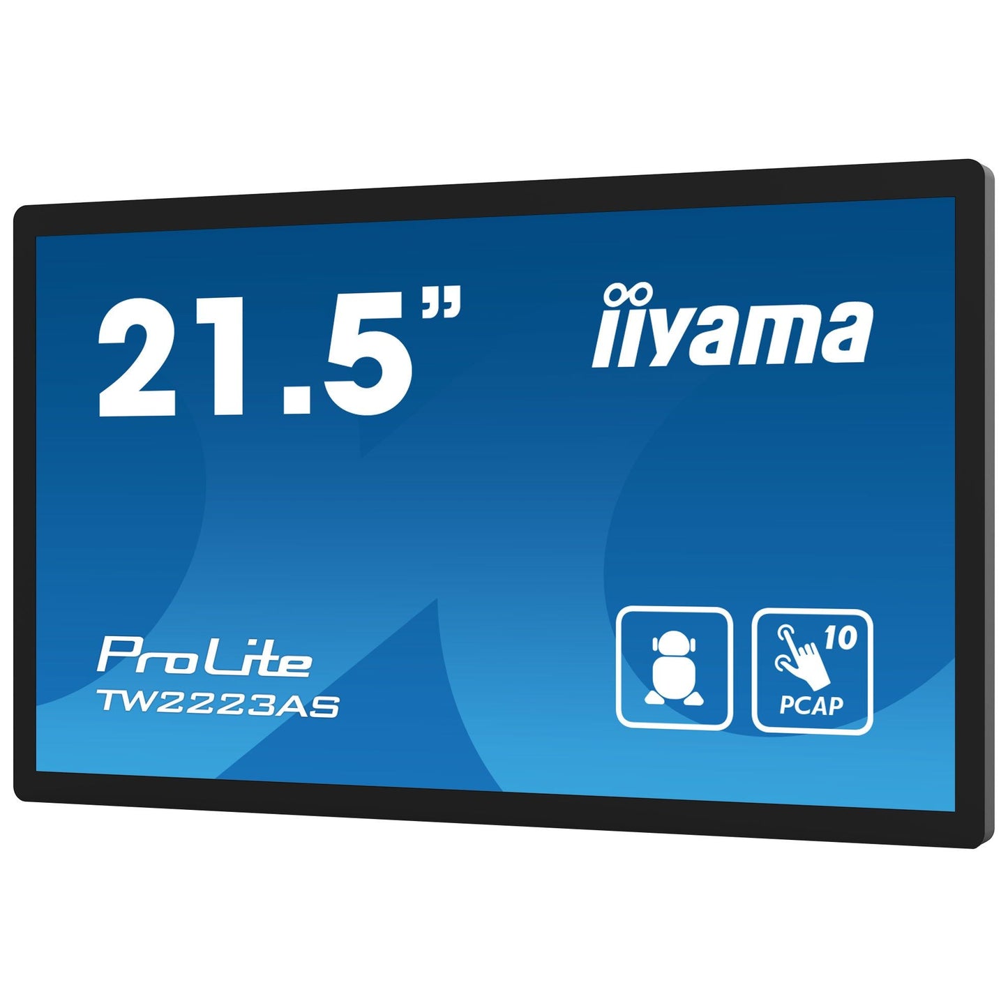 iiyama Prolite TW2223AS-B1 21.5" PCAP 10p Edge-to-Edge Touchscreen PC with Android OS