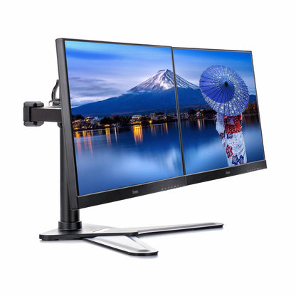 iiyama ProLite DS1002D-B1  Dual Screen Desk Top Stand