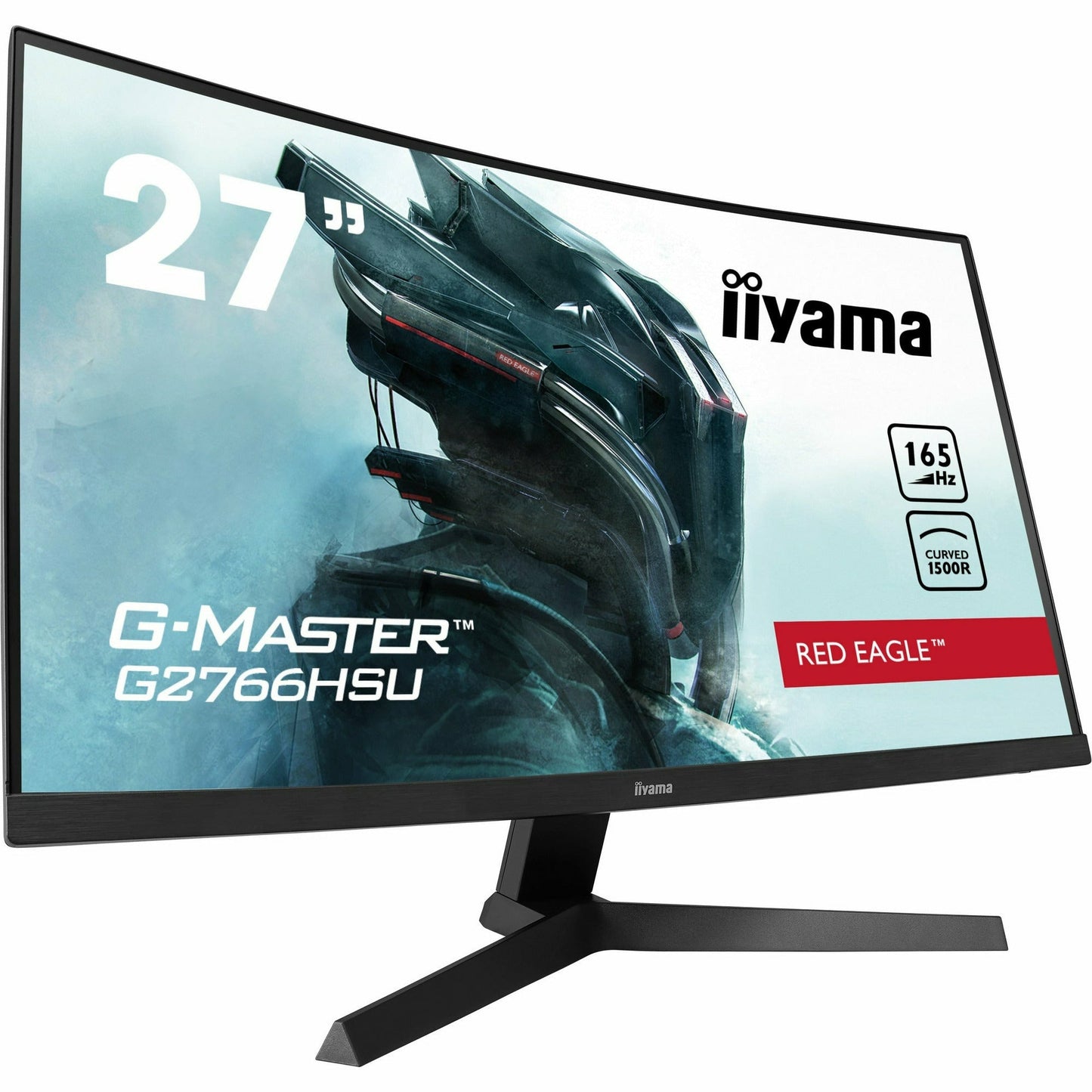 iiyama G-Master G2766HSU-B1 27" 165Hz 1ms 1500R Fixed Stand Curved Gaming Monitor