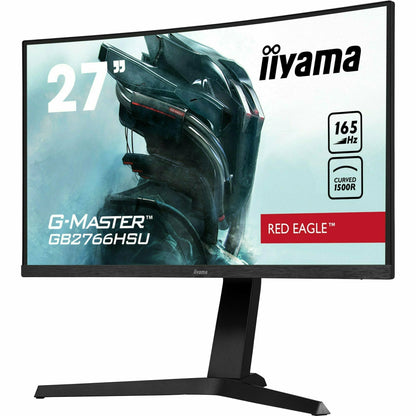 iiyama G-MASTER GB2766HSU-B1 27" 165Hz 1ms 1500R Height Adjust Stand Curved LED Display