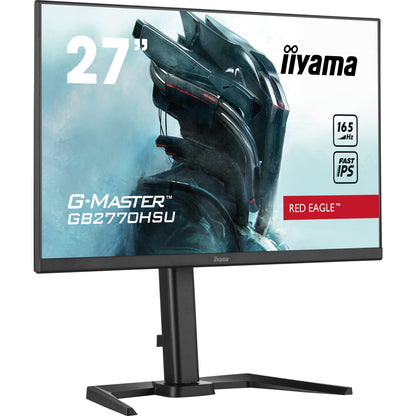 iiyama G-Master GB2770HSU-B5 Red Eagle Gaming Monitor with Height Adjust Stand