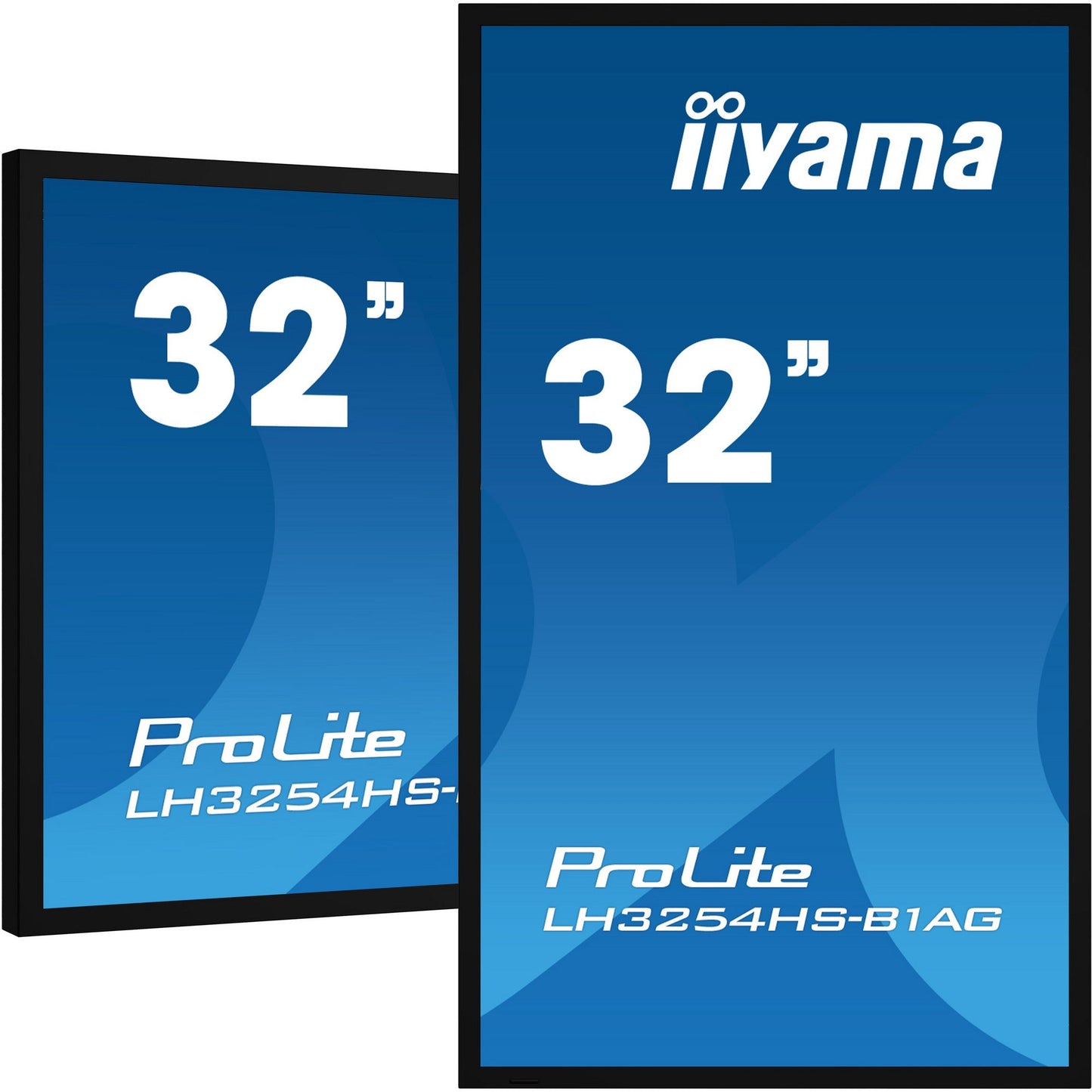 Iiyama ProLite LH3254HS-B1AG 32" Full HD Professional Digital Signage 24/7 Display featuring Android OS and FailOver