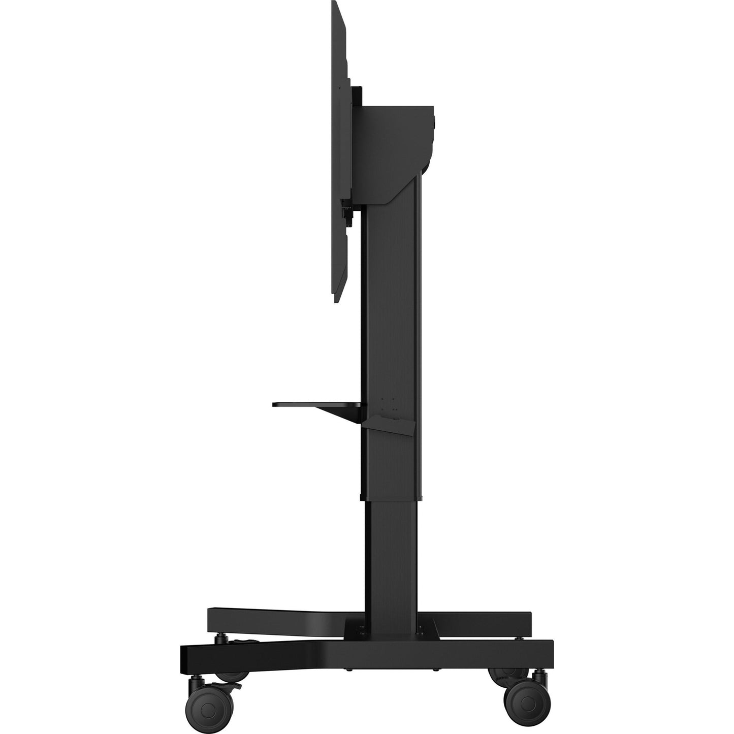 Iiyama MD CAR1021-B1 Single column electric floor lift on wheels with easy mount brackets