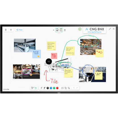 NEC MultiSync® M551 IGB LCD 55" InGlass™Touch Display