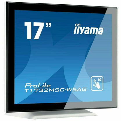 iiyama ProLite T1732MSC-W5AG 17" Professional Capacitive Touch Screen Display in White