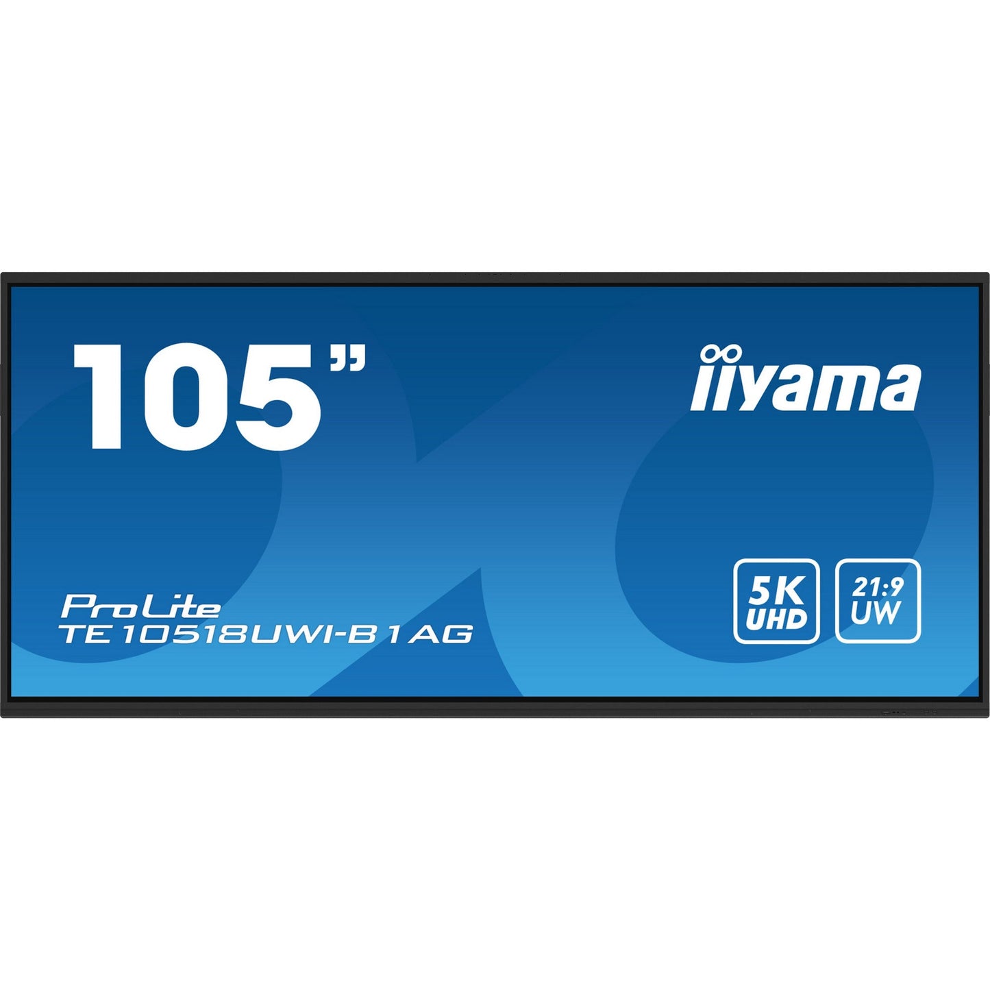 Iiyama ProLite TE10518UWI-B1AG 105" PureTouch-IR+ 4K Ultra Large Ultra Wide Touch Screen