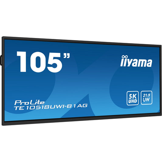 Iiyama ProLite TE10518UWI-B1AG 105" PureTouch-IR+ 4K Ultra Large Ultra Wide Touch Screen
