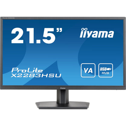 iiyama ProLite X2283HSU-B1 21.5" VA Monitor with Fixed Stand