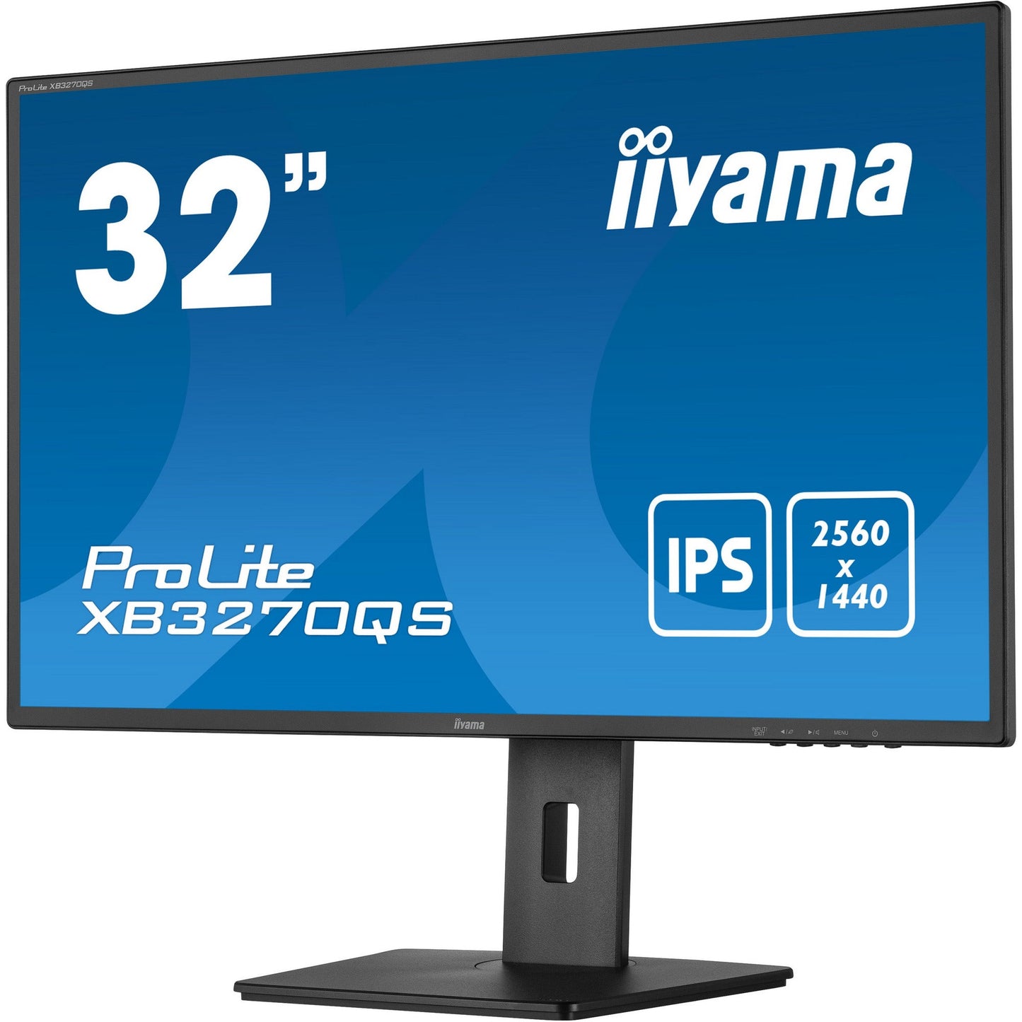 iiyama ProLite XB3270QS-B5 32" IPS Monitor with Height Adjust Stand