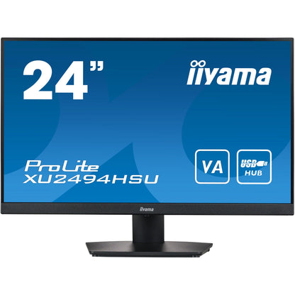 Iiyama ProLite XU2494HSU-B2 24” Full HD VA monitor with Fixed Stand